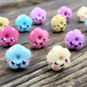 Puces d’oreilles - Boucles d’oreilles donut kawaii en fimo