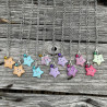 Collier Étoile en fimo kawaii - Disponible dans plusieurs colories - GaElia