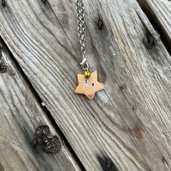 Collier Kawaii Étoile en Argile – Plusieurs Coloris Disponibles - GaElia