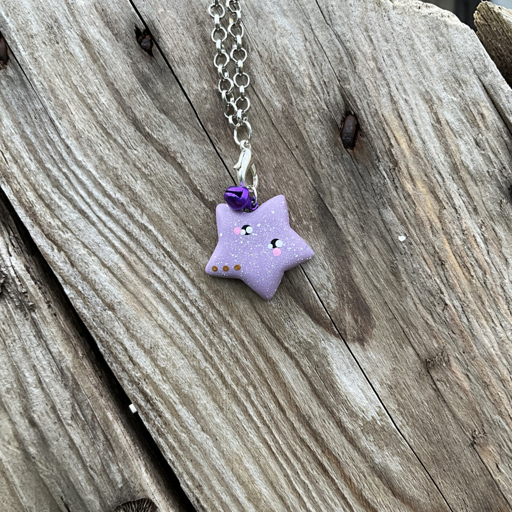 Collier Kawaii Étoile en Argile – Plusieurs Coloris Disponibles - GaElia