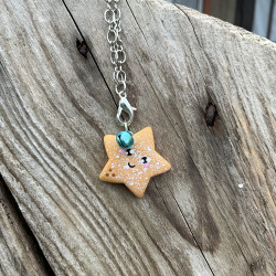 Collier Étoile en fimo kawaii - Disponible dans plusieurs colories - GaElia