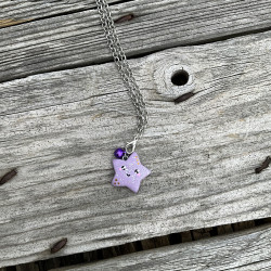 Collier Kawaii Étoile en Argile – Plusieurs Coloris Disponibles - GaElia