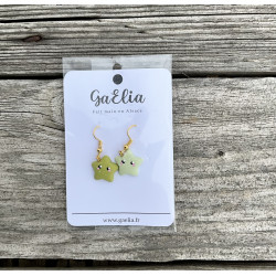 Boucles d'Oreilles Dépareillées Kawaii – Étoiles Fantaisie Adorables | GaElia