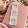 Marque page petit loutre kawaii