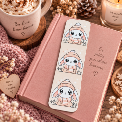 Marque-page Lapin Kawaii