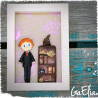 fimo harry potter, harry potter, deco harry potter, GaElia