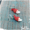 Boucles d'oreilles Gnomes - Lutin de Noël