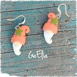 Boucles d'oreilles Gnomes Lutins - GaElia
